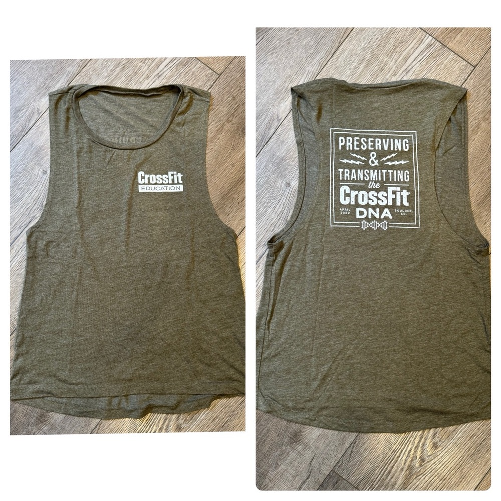 Women’s CrossFit Education DNA muscle tank